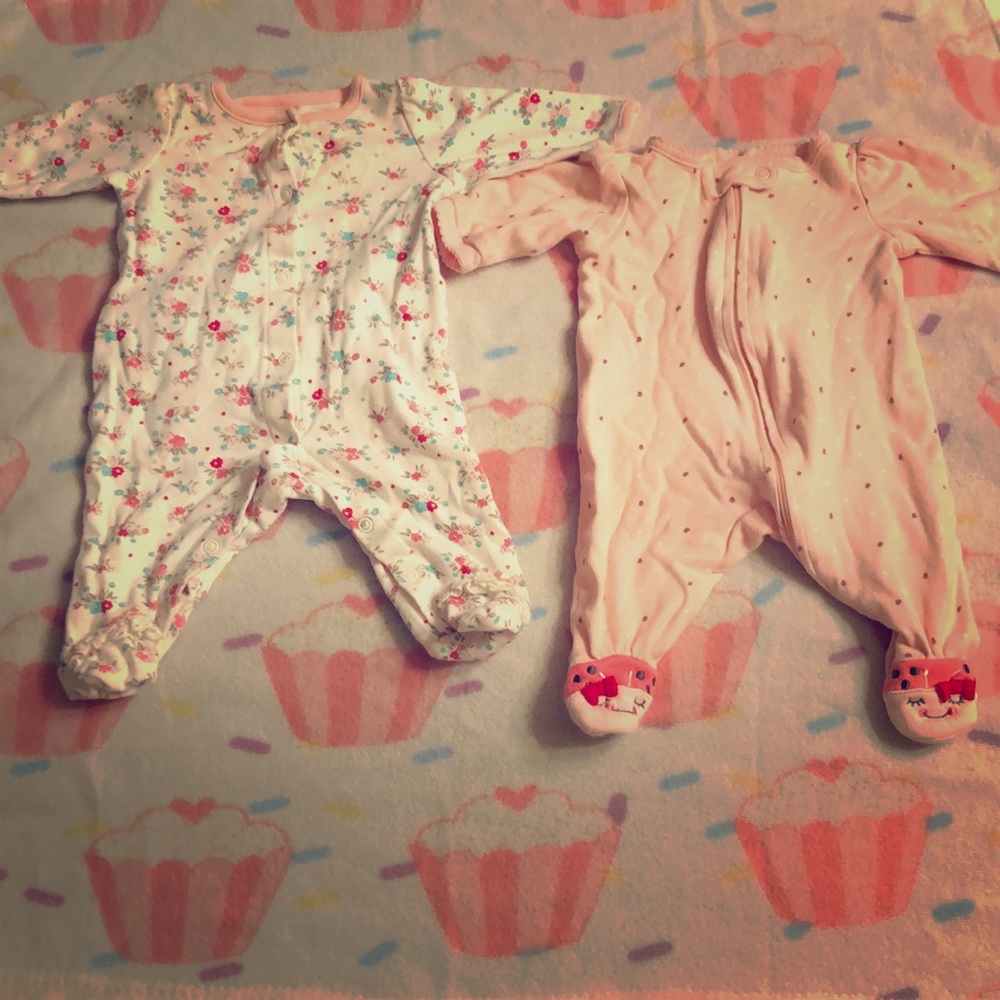 Set of Footie Sleepers